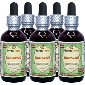 Shatavari (Asparagus Racemosus) Glycerite, Organic Dried Root Powder Alcohol-Free Liquid Extract 2 oz in Saudi Arabia
