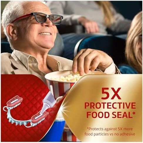 كريم لاصق باور ماكس باور هولد بلس سيل لطقم الاسنان من بوليجريب، كريم اسنان لتثبيت امن واغلاق الطعام، خال من النكهات - 2.25 اونصة in Kuwait