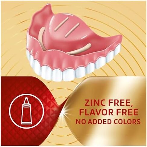 كريم لاصق باور ماكس باور هولد بلس سيل لطقم الاسنان من بوليجريب، كريم اسنان لتثبيت امن واغلاق الطعام، خال من النكهات - 2.25 اونصة in Kuwait