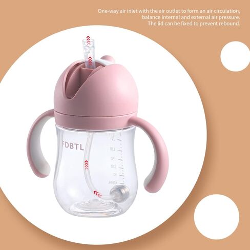 Baby Soft Spout Sippy Cups, Learner Cup with Removable Handles, Leak-Proof, Spill-Proof, A Straw Brush, Break-Proof Cups for Toddlers Infant (Green 9oz) in Kuwait