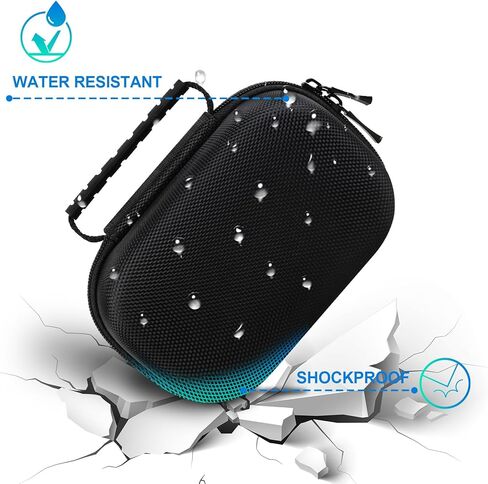 BOVKE Travel Carrying Case Compatible with Sony Alpha ZV-E10 - APS-C Mirrorless Digital Vlog Camera with 16-50mm Interchangeable Lens, Black in Kuwait