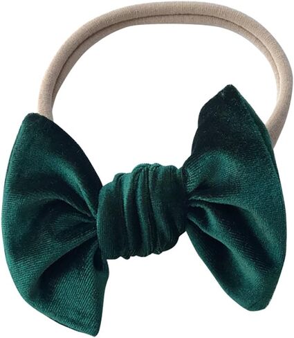 Song Qing Baby Girl Bows Nylon Headbands Elastics Hairbands for Baby Girls Newborn Infant Toddlers Kids in Saudi Arabia