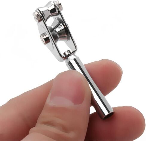 6mm Fishing Rod Tip Roller Rod Tip Guide Hot Double Roll Line Replacement Repair Kit for Sea Boat Fishing Trolling(6mm) in Saudi Arabia