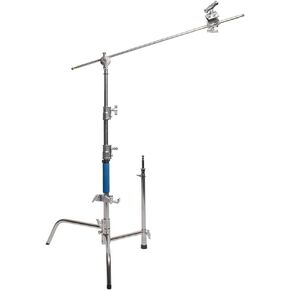 Savage 40" Stainless Steel C-Stand with Grip Arm Kit