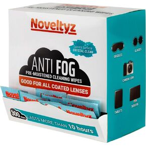 مناديل مبللة مضادة للضباب لتنظيف عدسات النظارات، مبللة مسبقًا، 300 قطعة قماش مغلفة بشكل فردي يمكن مسحها لتنظيف النظارات الشمسية وشراشف الإلكترونيات وشاشات الكمبيوتر وعدسات الكاميرا والمناديل المبللة in Kuwait