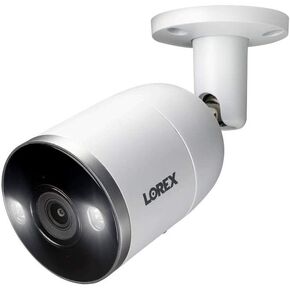 كاميرا Lorex E892AB داخلية/خارجية 4K فائقة الدقة ذكية للردع IP مع حركة ذكية بلس، 150 قدم NV، CNV، 2.8 مم، IP67، أبيض (متجدد) in Saudi Arabia