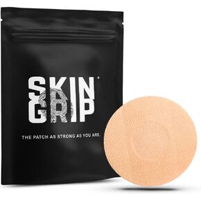 Skin Grip MAX Adhesive Patches for Freestyle Libre (10-Pack), Non-Fraying, Extreme CGM Tape, Continuous Glucose Monitor Protection(Tan) in Kuwait