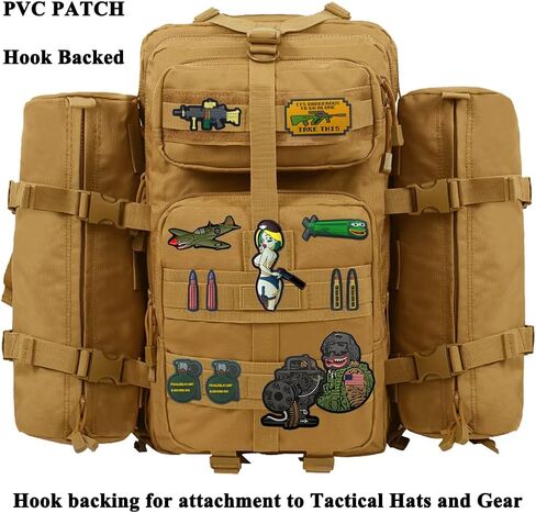 2 PCS AliPlus Military Fan Collection Series Tactical Morale Patches PVC Patch Hook Backed(AK47) in Saudi Arabia