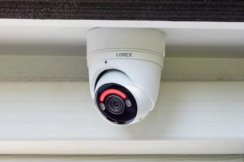 Lorex 4K Wired Security Camera – Outdoor & Indoor Add on PoE Wired Camera Surveillance System for Home & Business – Deterrence Lighting, Motion Detection, Color Night Vision in Saudi Arabia