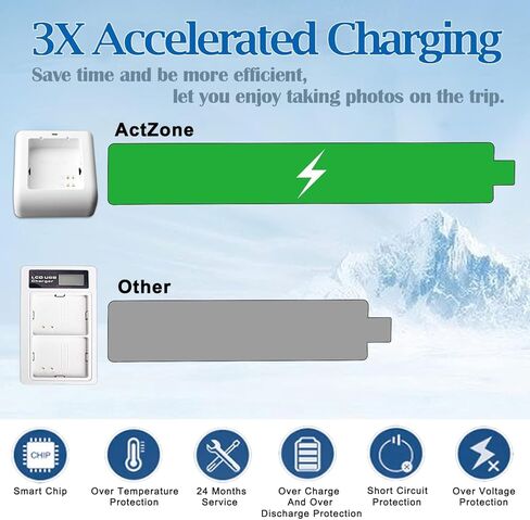 بطارية A-7a XL ممتدة بقدرة 13000 مللي أمبير في الساعة لكاميرا Alro Pro 3 Floodlight/Arlo Pro 4 XL/Arlo Go 2/ Arlo Pro 3 XL/Arlo Pro 4 XL Spotlight 3/ Arlo Ultra XL/Arlo Ultra 2 XL مع شاحن سريع مطور بقدرة 18 وات in Kuwait