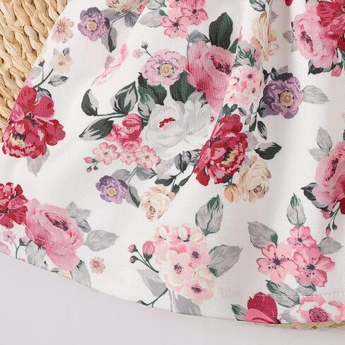 Toddler Baby Girls Summer Clothes Ruffle Sleeveless Outfits Shirt Kid Short Set in Kuwait