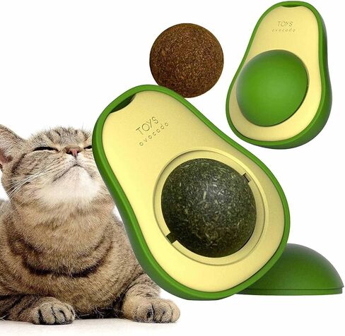 Organic Avocado Cat Toy, Cat Deligth and Play Enchantment, Ideal for Your Pet's Oral Healt in Saudi Arabia