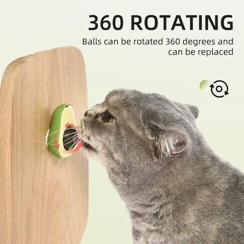 Organic Avocado Cat Toy, Cat Deligth and Play Enchantment, Ideal for Your Pet's Oral Healt in Saudi Arabia