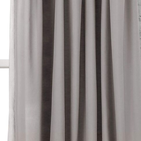 Lush Decor Lydia Curtains Ruffle Window Set for Living, Dining, Bedroom, 84 in L Panel Pair, White in Kuwait