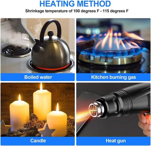 ABSupus 40 بوصة كبيرة يتقلص التفاف الأنابيب، التفاف قضيب يتقلص الحرارة لقضبان الصيد، قبضة قضيب الصيد، الأكمام قصبة الصيد التفاف الأنابيب، غير زلة للماء لمقابض الصيد (قطر 30 مم 35 مم 40 مم) in Kuwait