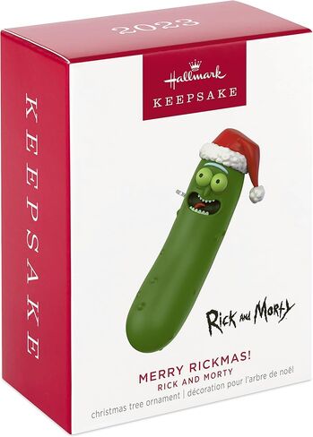 Hallmark Keepsake Christmas Ornament, Rick and Morty Just Don't Think About It, Morty! Set of 2 in Saudi Arabia