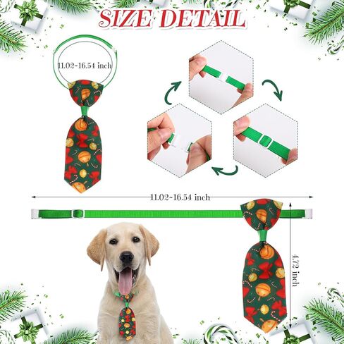 glitinsel 120 قطعة عيد الميلاد الكلب القوس التعادل طوق مجموعة تشمل قابل للتعديل الكلب القوس التعادل بووتيس الكلب ربطات العنق عيد الميلاد Bowknot السائبة للقطط الحيوانات الأليفة الاستمالة اكسسوارات الديكور، 40 أنماط in Kuwait