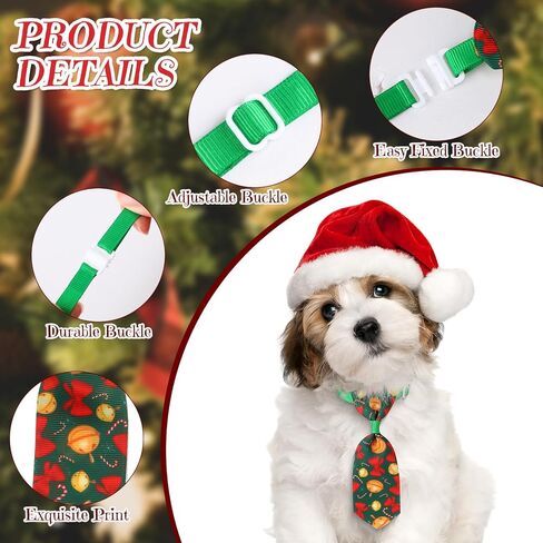 glitinsel 120 قطعة عيد الميلاد الكلب القوس التعادل طوق مجموعة تشمل قابل للتعديل الكلب القوس التعادل بووتيس الكلب ربطات العنق عيد الميلاد Bowknot السائبة للقطط الحيوانات الأليفة الاستمالة اكسسوارات الديكور، 40 أنماط in Kuwait