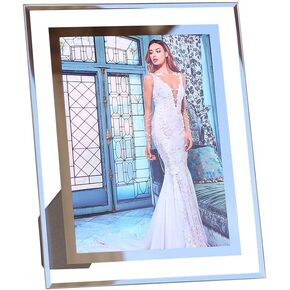 GracesDawn Crystal glass A4 Photo/Diploma/Document Frame Frame picture size A4 210mm×297mm