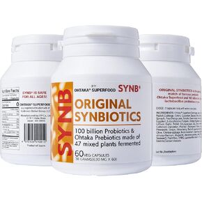 SynB: 100Billion cfu Probiotic and 47 Fermented Plants Japanese Prebiotic in one. Digestive Health-Immune Support. in Saudi Arabia