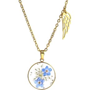 MOLUONAQI Sympathy Gifts for Loss of Loved One Necklace, Bereavement Memorial gifts, Miscarriage Keepsake Necklace for Women, Gifts for Passed Loved Ones, Funeral Gifts, Angel Wing Necklace