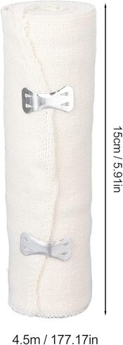 لفافة ضمادة مرنة، لفافة ضمادة قطنية ناعمة صديقة للبشرة وقابلة لإعادة الاستخدام تقلل من ضغط الأنسجة على الخصر لحماية الرياضة in Kuwait