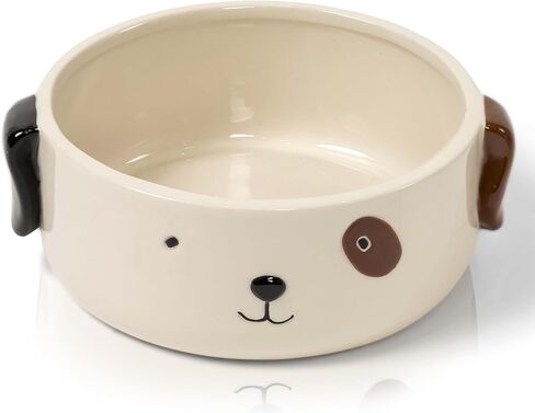 وعاء طعام للكلاب من السيراميك مقاس M | طبق سيراميك للكلاب | وعاء طعام للكلاب متوسط الحجم | وعاء طعام لطيف للكلاب in Kuwait