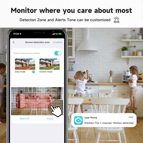 JAIOT 2024 كاميرا داخلية واي فاي جديدة 5 جيجا هرتز، كاميرا للحيوانات الأليفة 1080 بكسل مع تطبيق الهاتف، كاميرات إضافية لأمن المنزل، رؤية ليلية ملونة، كشف الحركة، صفارة الإنذار، صوت ثنائي الاتجاه، العمل مع Alexa in Kuwait