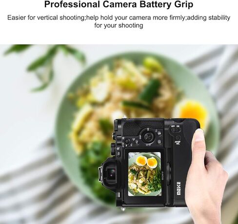 مقبض بطارية عمودي احترافي MK-A7 من مايك لكاميرات سوني الفا A7 A7S A7R DSLR in Kuwait