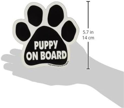 Imagine This Paw Car Magnet, Puppy on Board, 5-1/2-Inch by 5-1/2-Inch in Saudi Arabia
