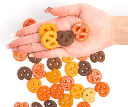 35 قطعة من البسكويت الصناعي الصغير، البسكويت الصناعي البلاستيكي للحلوى والطعام لديكور المنزل والمطبخ in Kuwait