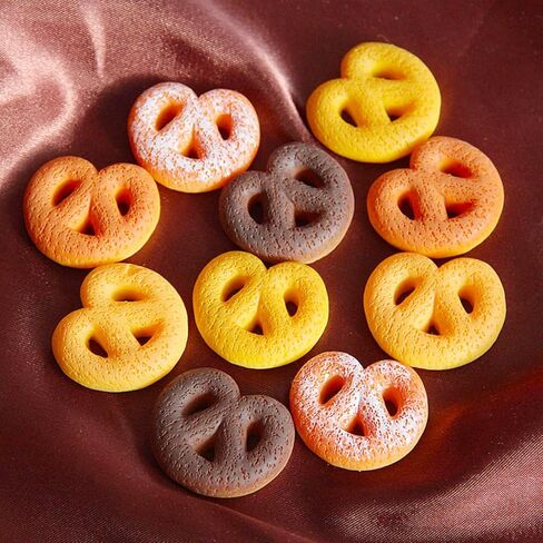 35 قطعة من البسكويت الصناعي الصغير، البسكويت الصناعي البلاستيكي للحلوى والطعام لديكور المنزل والمطبخ in Kuwait