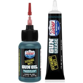 Lucas Extreme Duty 1oz Gun Oil Needle Oiler 10875 & 1oz Grease Tube 10889 Kit | Kit in Saudi Arabia