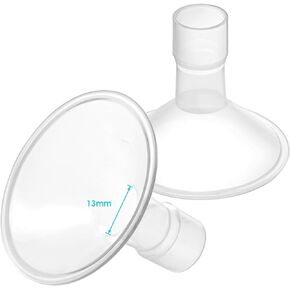 دروع Belmikal مقاس 20 مم متوافقة مع مضخة الثدي Medela - PersonalFit، Freestyle، Harmony، Maxi، Flex Lansinoh Pump-SignaturePro SmartPump اليدوية استبدال أجزاء Medela Lansinoh ملحقات الشفاه in Kuwait