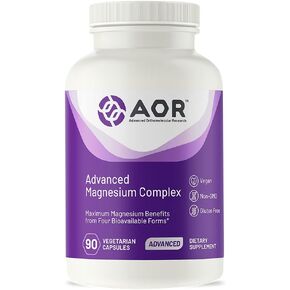 AOR, Advanced Magnesium Complex, Dietary Supplement, Promotes bone and cardiovascular health, muscle and nerve function, 90 Capsules (90 Servings) in Saudi Arabia