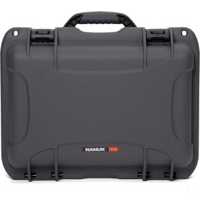 NANUK 918 Medium Waterproof Hard Case with Foam Insert 16.9" x 12.9" x 9.3" - Black in Saudi Arabia