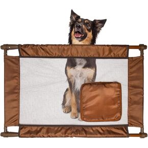 Pet Life Porta-Gate Travel Collapsible And Adjustable Folding Pet Cat Dog Gate