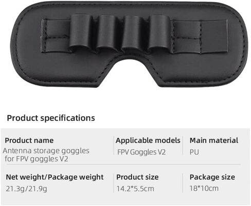 BTG Lens Protector Dustproof and Lightproof Mat Storage Mat Compatible with DJI FPV Goggles V2 Anti-friction Protection in Saudi Arabia