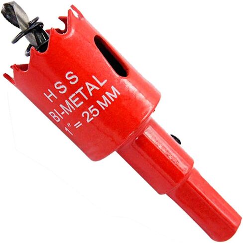 25mm Hole Cutter Laiwei HSS Bi-Metal Hole Saw&Cutter for Wood Plastic Drywall & Metal Sheet （1inch Hole Saw) in Saudi Arabia