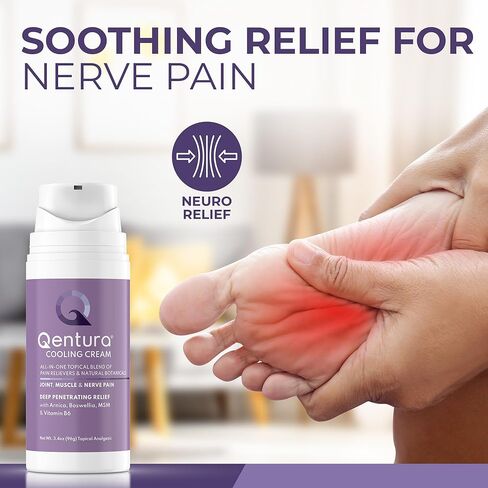 كريم تبريد كينتورا: قام طبيب الألم بتطوير موضعي لعلاج آلام الأعصاب والعضلات والمفاصل. مزيج عميق التغلغل من مسكنات الألم والنباتات الطبيعية: زهرة الأرنيكا، البوسويليا، ميثيل سلفونيل ميثان، فيتامين ب6، المنثول in Kuwait