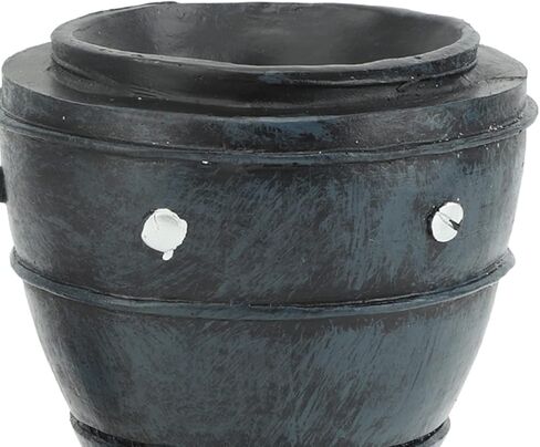 صندوق تخزين قنابل نوك، صندوق تخزين مزخرف خفيف الوزن نابض بالحياة بقاعدة ثابتة صغيرة من الراتنج لرف الكتب in Kuwait