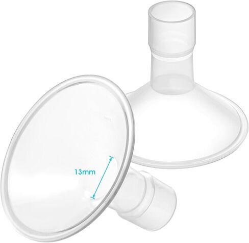 دروع Belmikal مقاس 20 مم متوافقة مع مضخة الثدي Medela - PersonalFit، Freestyle، Harmony، Maxi، Flex Lansinoh Pump-SignaturePro SmartPump اليدوية استبدال أجزاء Medela Lansinoh ملحقات الشفاه in Kuwait