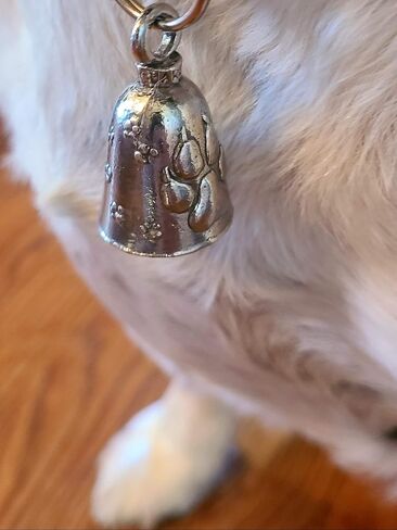 Guardian Bell #1 Teacher Good Luck Bell w/Keyring & Black Velvet Gift Bag | Motorcycle Bell | Lead-Free Pewter | Good Luck Gift to Friends & Family | Bike Bell | Made in USA in Saudi Arabia