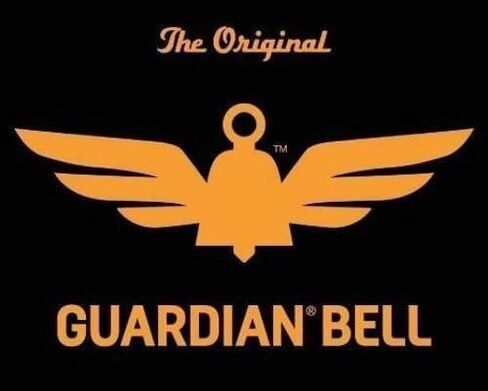 Guardian Bell #1 Teacher Good Luck Bell w/Keyring & Black Velvet Gift Bag | Motorcycle Bell | Lead-Free Pewter | Good Luck Gift to Friends & Family | Bike Bell | Made in USA in Saudi Arabia