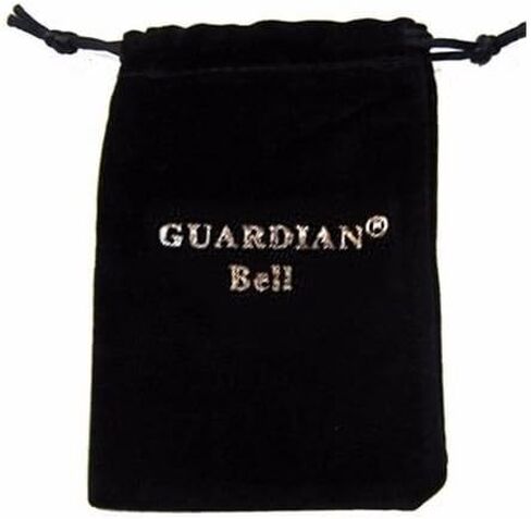 Guardian Bell #1 Teacher Good Luck Bell w/Keyring & Black Velvet Gift Bag | Motorcycle Bell | Lead-Free Pewter | Good Luck Gift to Friends & Family | Bike Bell | Made in USA in Saudi Arabia