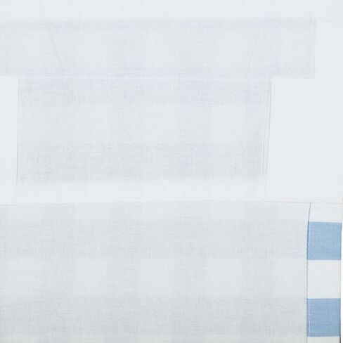 مجموعة ستائر VHC Brands Annie Blue Buffalo Check Farmhouse المكشكشة مقاس 36x36x16 in Kuwait