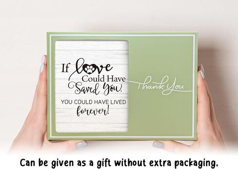 Yorhifa Pet Memorial Picture Frame, Dog Memorial Frame, Dog Pet Memorial Gifts, Dog Frames for Pictures Memorial, If Love Could Have Saved You You Could Have Lived Forever Photo Picture Frames 4x6 in Kuwait