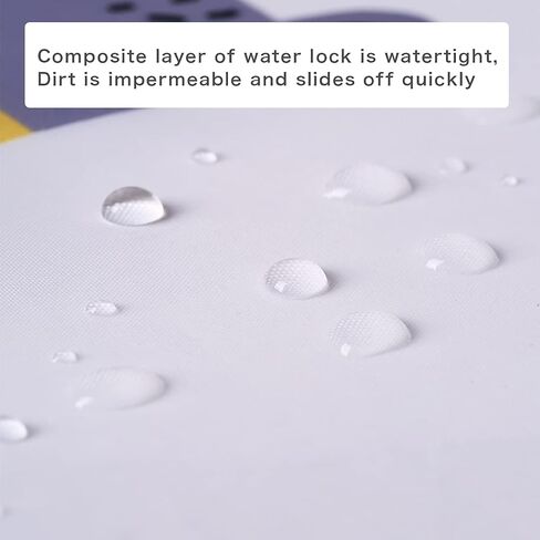 Jarafom 3PCS Long Sleeves Waterproof Baby Bibs Smock Apron Food Catcher Pocket Soft Machine Washable 6-24 Months in Saudi Arabia