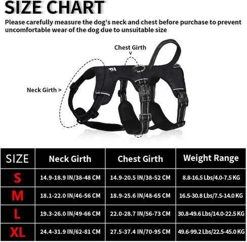 FEimaX Dog Harness لا سحب سترة مبطنة ناعمة للكلاب مع 3 مقاطع للمقود ومقبض تحكم سهل عاكس قابل للتعديل لا يخنق الحيوانات الأليفة لتدريب الكلاب المتوسطة والكبيرة على المشي (أحمر، صغير) in Kuwait