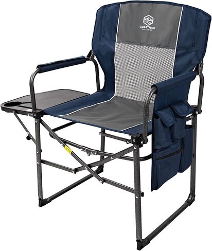 Coastrail Outdoor Folding Camping Chair High Back Padded Lawn Chair in Kuwait